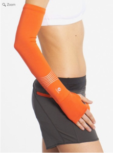 These do indeed keep your arms warm, and your hands, too.