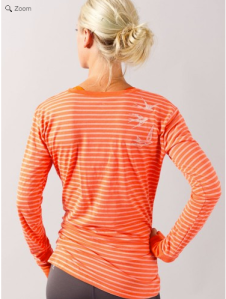 If you like stripes and you like to run, you probably should buy this shirt.
